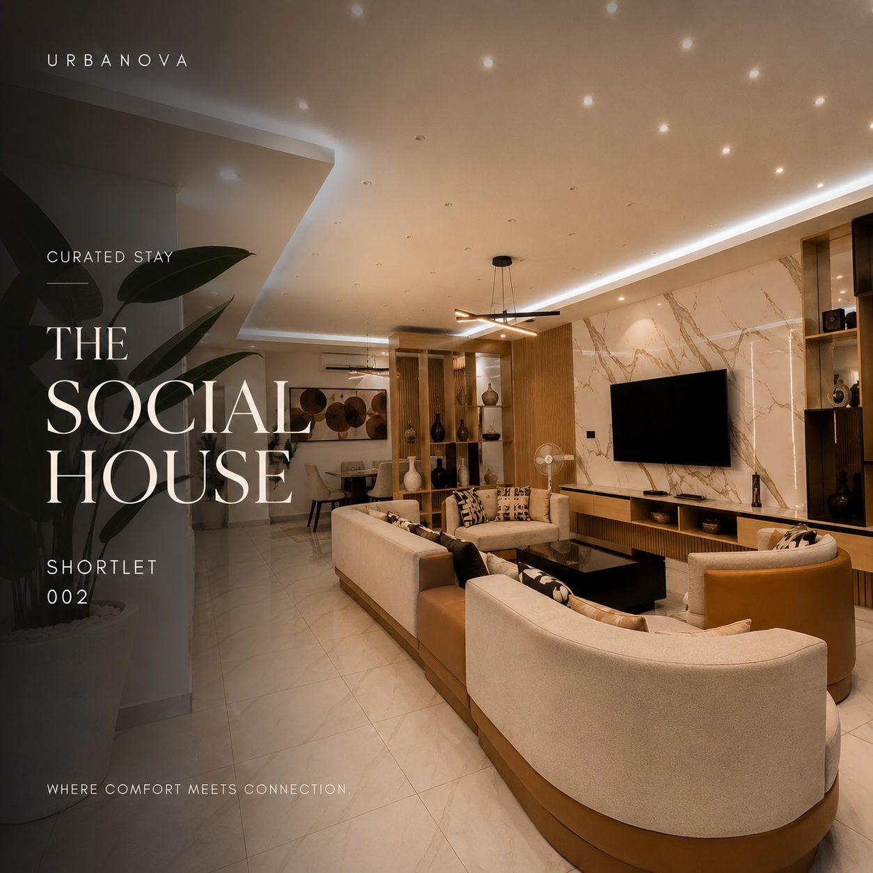 The Social House, an Urbanova curated shortlet